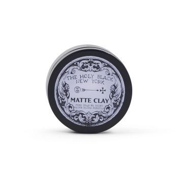 The Holy Black Matte Clay Hair Pomade